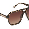 image:imageDIFF Cameron Navigator Sunglasses for Women  100 UV Polarized ProtectionEspresso Tortoise