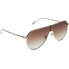 image:imageDIFF Dash Shield Aviator Sunglasses for Women UV400 ProtectionGold  Brown Gradient