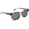 image:imageDIFF Greer Designer Rectangular Sunglasses for Women  UV400 Polarized ProtectionKombu Tortoise  Grey
