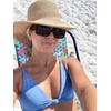 image:imageDIFF Indy Rectangular Sungalsses for Women  UV400 Protection  Designer Acetate FramesEspresso Tortoise  Grey