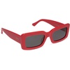 image:imageDIFF Indy Rectangular Sungalsses for Women  UV400 Protection  Designer Acetate FramesSunset