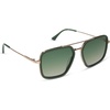 image:imageDIFF Jordan Designer Navigator Sunglasses for Women  100 UVAUVB Protection  Solid FramesFairway Green  Aloe Green Gradient