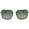 image:imageDIFF Jordan Designer Navigator Sunglasses for Women  100 UVAUVB Protection  Solid FramesFairway Green  Aloe Green Gradient