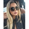 image:imageDIFF Jordan Designer Navigator Sunglasses for Women  100 UVAUVB ProtectionBlack  Black Temple Tips