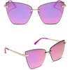 image:imageDIFF Becky V Designer Cat Eye Sunglasses for Women UV400Gold  Pink Rush Mirror
