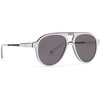 image:imageDIFF Star Wars Stormtrooper Aviator Polarized Sunglasses Galactic White  Designer Frames UV400 Black Polarized Lens Star Wars Stormtrooper Designer For Men and Women Trendy Designer Style