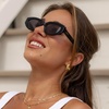 image:imageDIFF  JJD Crystal Cat Eye Sunglasses for Women  Jessie James Decker Collection UV400 Protection Oval Cat Eye FrameBlack  Grey  Polarized