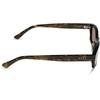 image:imageDIFF  JJD Misty Rectangle Sunglasses  100 UV400 Protection Hand Cut Acetate Frame 55mm Lens Width ScratchResistant Lenses Protective Case IncludedKoa Tortoise  Brown