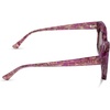 image:imageDIFF Greer  Rectangle  Polarized  Sunglasses for Women UV400 Protection  100 UV400 Protection Hand Cut Acetate Frame 50mm Lens Width Protective Case Included Everyday WearLavender Haze Tortoise  Brown
