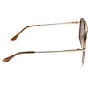 image:imageDIFF Jordan Designer Navigator Sunglasses for Women  100 UVAUVB Protection  100 UV400 Protection Brown Lenses Hand Cut Acetate Frame 57mm Lens Width Protective Case Included Everyday WearTortoise  Brown