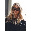 image:imageDIFF Meredith  Designer Square Sunglasses for Women  UV400 Polarized Protection  Polarized Lenses 100 UV400 Protection Hand Cut Acetate Frame 54mm Lens Width Everyday WearEspresso Tortoise  Brown