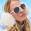 image:imageDIFF Tosca II Oversized Sunglasses for Women UV400 Protection Snowbound