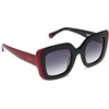 image:imageDIFF  Alice in Wonderland Queen of Hearts Square Sunglasses Black