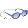 image:imageDIFF  Alice in Wonderland Round Sunglasses Periwinkle