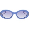 image:imageDIFF  Alice in Wonderland Round Sunglasses Periwinkle