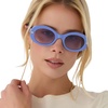 image:imageDIFF  Alice in Wonderland Round Sunglasses Periwinkle