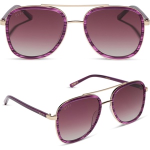 image:imageDIFF  Alice in Wonderland Cheshire Cat Aviator Sunglasses Purple