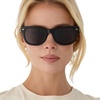 image:imageDIFF Mercer Rectangular SunglassesBlack