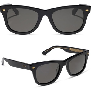 image:imageDIFF Mercer Rectangular SunglassesBlack