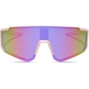 image:imageDIFF Heat Oversized Sunglasses for Women MATTE BABY PINK