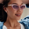 image:imageDIFF x Disney Princess Ariel 30 Cat Eye Sunglasses for Women Pink