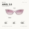 image:imageDIFF x Disney Princess Ariel 30 Cat Eye Sunglasses for Women Pink