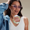 image:imageDIFF x Disney Princess Ariel 30 Cat Eye Sunglasses for Women Pink