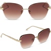image:imageDIFF x Disney Princess Belle 30 Cat Eye Sunglasses for Women Gold