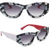 image:imageDIFF x Disney Villains Cruella De Vil Cat Eye Sunglasses Spotted Tortoise